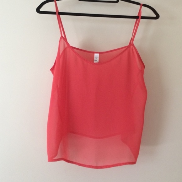 American Apparel Other - American Apparel Chiffon Tank Top / Coverup (NWOT)